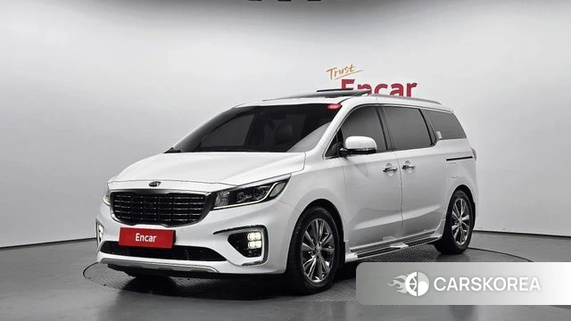 Kia The New Carnival 2019 Белый из Кореи