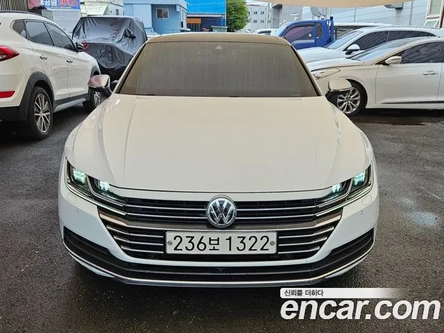 Volkswagen Arteon 2019 Белый из Кореи
