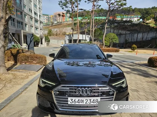 Audi A6 (C8) 2020 Черный из Кореи