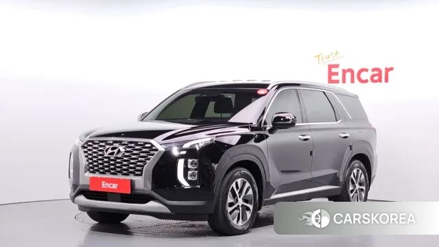 Hyundai Palisade 2022 Черный из Кореи