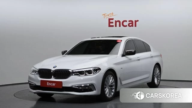 BMW 5 Series (G30) 2018 Белый из Кореи