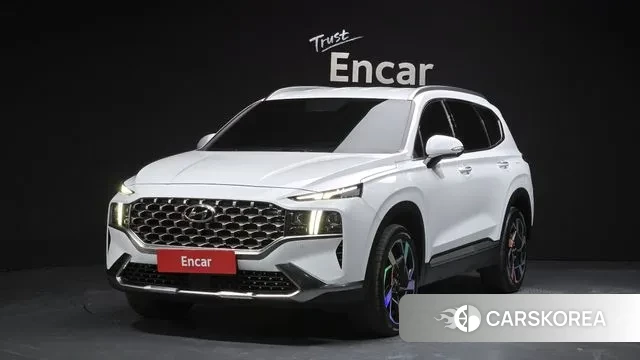 Hyundai The New Santa Fe 2021 Белый из Кореи
