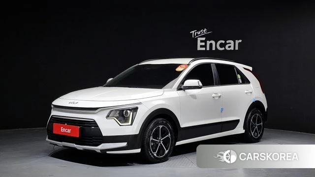Kia Di Ol Nu Niro 2022 Белый из Кореи