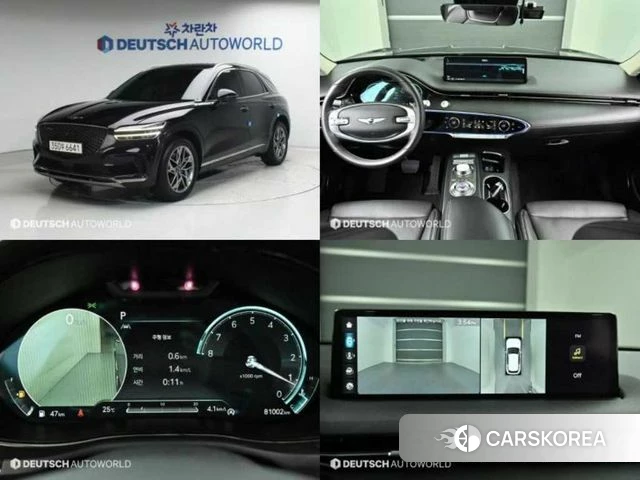 Genesis GV70 2022 Черный из Кореи