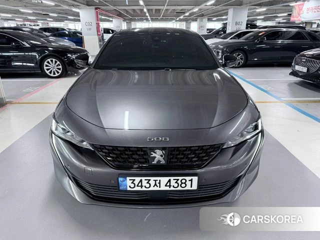 Peugeot 508 second Generation 2020 Серый из Кореи