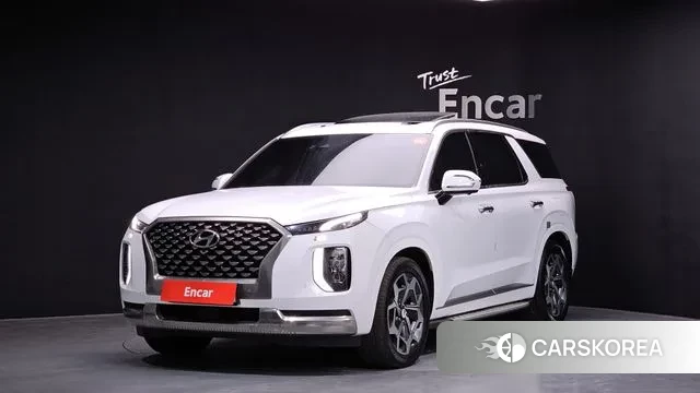 Hyundai Palisade 2021 Белый из Кореи