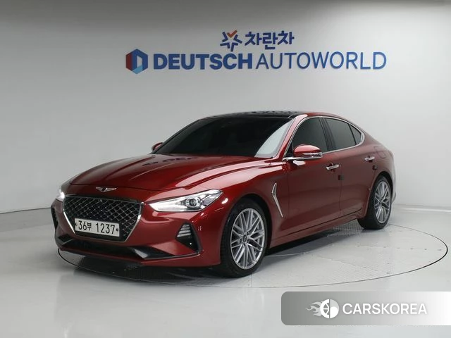 Genesis G70 2019 Красный из Кореи