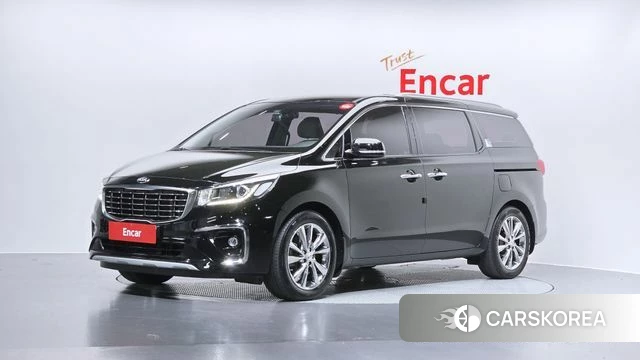 Kia The New Carnival 2018 Черный из Кореи