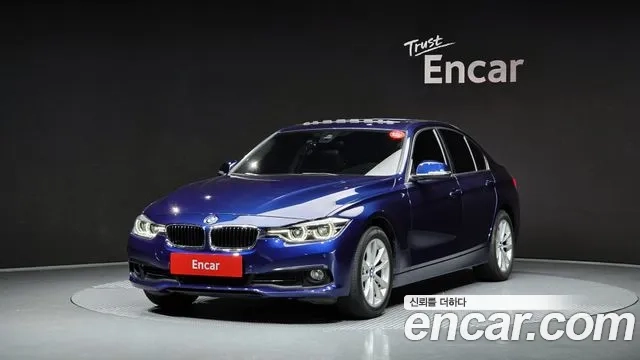 BMW 3 Series (F30) 2018 Синий из Кореи