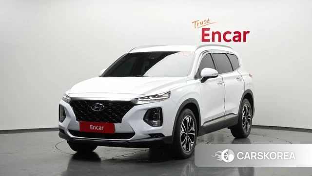 Hyundai Santa Fe TM 2018 Белый из Кореи