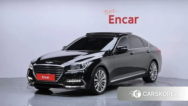 Genesis G80 2018 Черный из Кореи