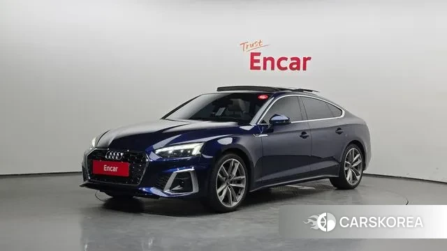 Audi A5 (F5) 2023 Синий из Кореи