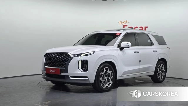 Hyundai Palisade 2021 Белый из Кореи