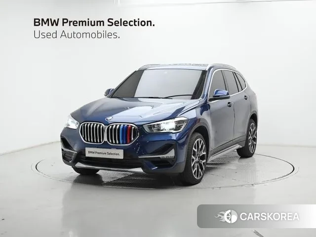 BMW X1 (F48) 2022 Черный из Кореи