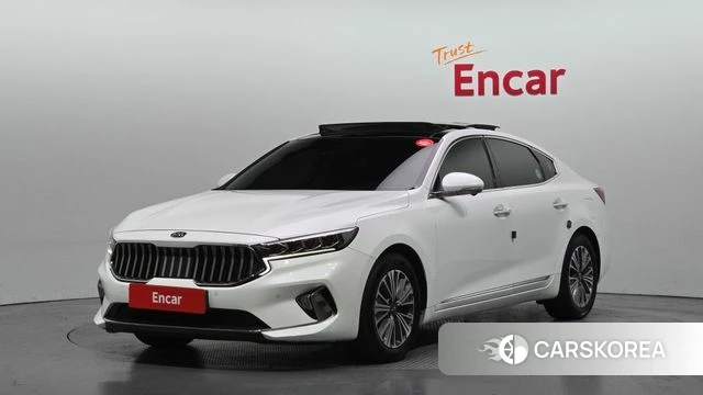 Kia K7 Premier Hybrid 2019 Белый из Кореи
