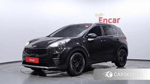 Kia Sportage 4th Generation 2018 Черный из Кореи