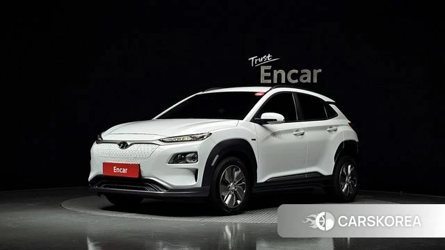 Hyundai Kona Electric 2018 Серебристо-серый из Кореи