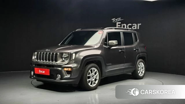Jeep Renegade 2021 Черный из Кореи