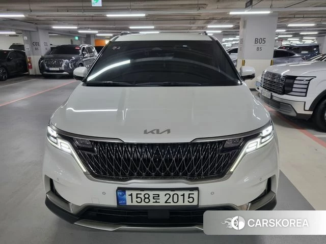 Kia Carnival 4th generation 2021 Белый из Кореи
