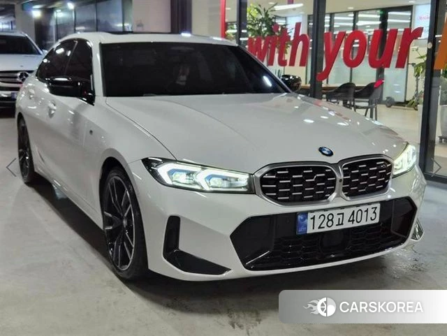 BMW 3 Series (G20) 2023 Белый из Кореи