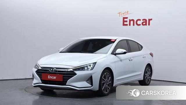 Hyundai The New Avante AD 2019 Белый из Кореи