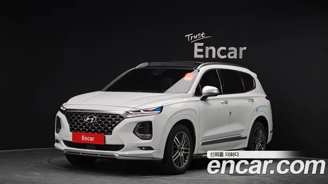 Hyundai Santa Fe TM 2019 Белый из Кореи