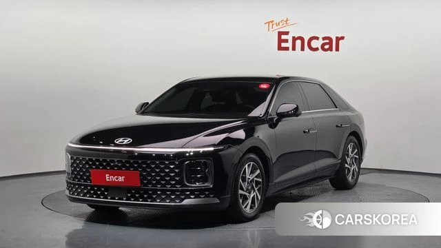 Hyundai Grandeur Hybrid (GN7) 2023 Черный из Кореи