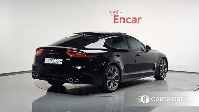 Kia Stinger 2019 Черный из Кореи