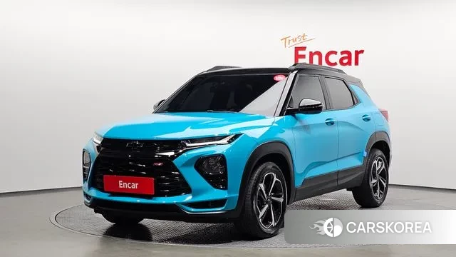 Chevrolet (GM Daewoo) Trailblazer 2021 Синий из Кореи