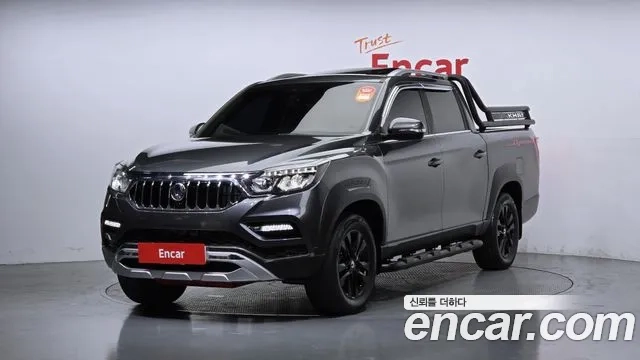 Ssangyong Rexton Sports Cannes 2021 Серый из Кореи