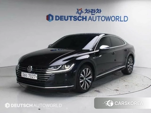 Volkswagen Arteon 2019 Черный из Кореи