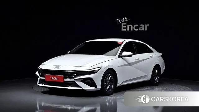 Hyundai The New Avante (CN7) 2024 Белый из Кореи
