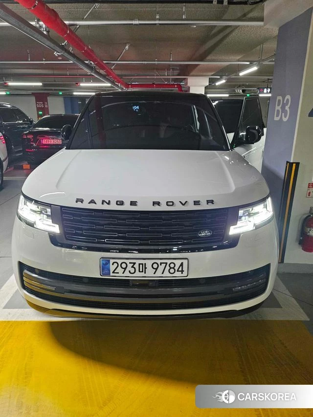 Land Rover Range Rover 5th Generation 2023 Белый из Кореи
