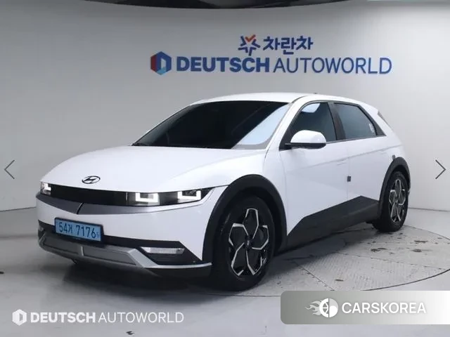 Hyundai Ionic 5 2022 Белый из Кореи