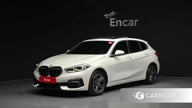 BMW 1 Series (F40) 2020 Белый из Кореи