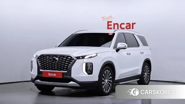Hyundai Palisade 2022 Белый из Кореи
