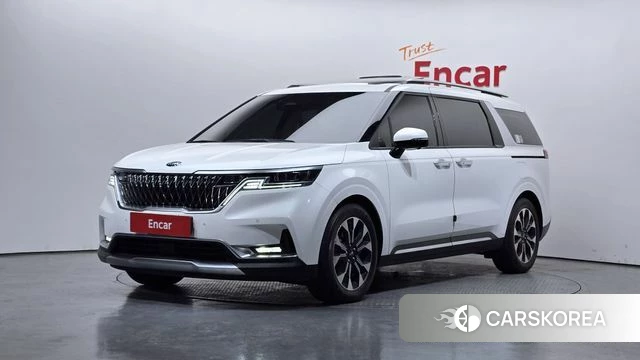 Kia Carnival 4th generation 2021 Белый из Кореи