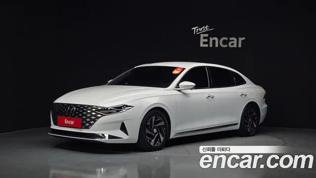 Hyundai The New Grandeur IG Hybrid 2020 Белый из Кореи