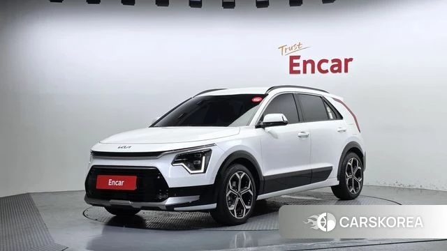 Kia Di Ol Nu Niro 2022 Белый из Кореи