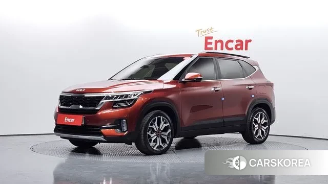 Kia Seltos 2021 Оранжевый из Кореи