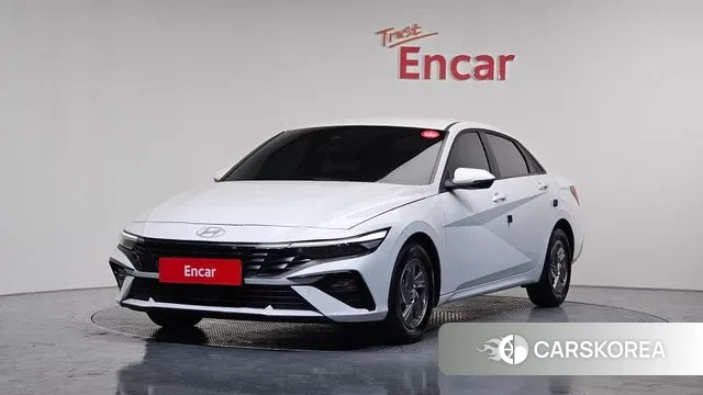 Hyundai The New Avante (CN7) 2024 Белый из Кореи