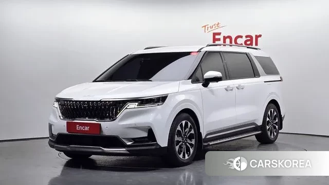 Kia Carnival 4th generation 2021 Белый из Кореи