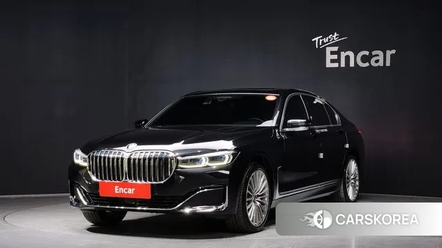 BMW 7 Series (G11) 2020 Черный из Кореи