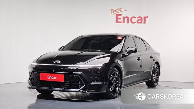 Hyundai Sonata D Edge (DN8) 2023 Черный из Кореи