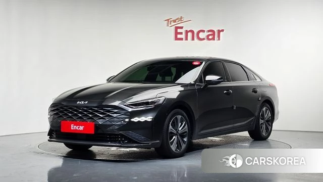 Kia K8 Hybrid 2022 Серый из Кореи
