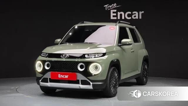 Hyundai Casper 2022 Светло-зеленый из Кореи