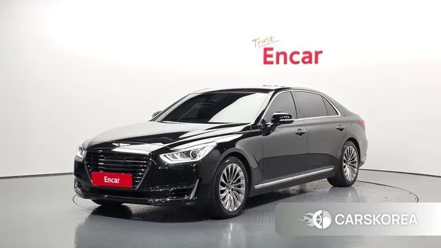 Genesis EQ900 2018 Черный из Кореи