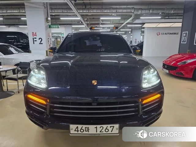 Porsche Cayenne (PO536) 2019 Синий из Кореи