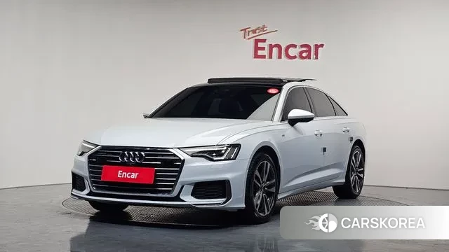 Audi A6 (C8) 2021 Белый из Кореи