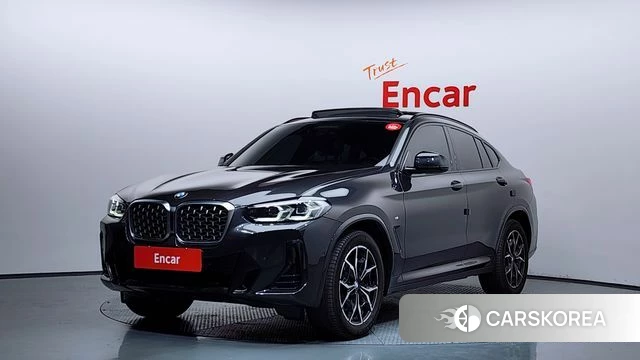 BMW X4 (G02) 2022 Серый из Кореи